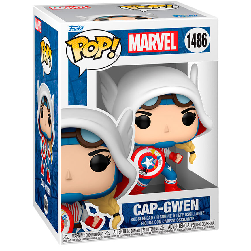 Funko POP! Cap-Gwen #1488 — Marvel