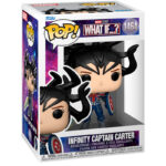 Funko POP! Infinity Captain Carter #1472 Marvel What If...? collectible vinyl figure in original packaging