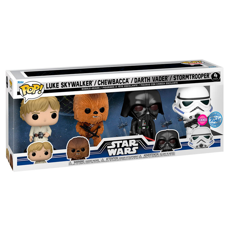Funko POP! Star Wars New Classics Exclusive 4-Pack — Star Wars