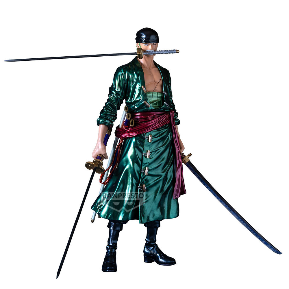 One Piece Roronoa Zoro Premium The Metallic Figure 30cm